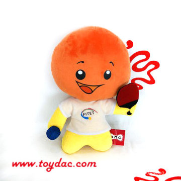 Mascotte de sportif farcie